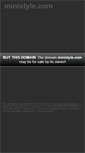 Mobile Screenshot of ministyle.com